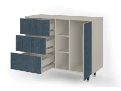 Aparador - 125x98x48 cm - BS2 - Knitted Pattern, Arena