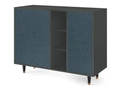 Aparador - 125x98x48 cm - BS2 - Knitted Pattern, Antracita