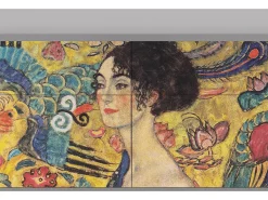 Aparador - 115x85x48 cm - BS4 - Lady with Fan by Klimt, Gris