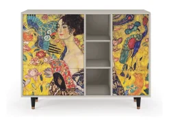 Aparador - 125x98x48 cm - BS2 - Lady with Fan by Klimt, Arena