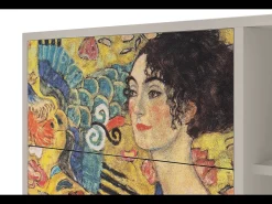 Aparador - 125x98x48 cm - BS2 - Lady with Fan by Klimt, Arena