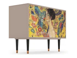 Aparador - 115x85x48 cm - BS4 - Lady with Fan by Klimt, Latte