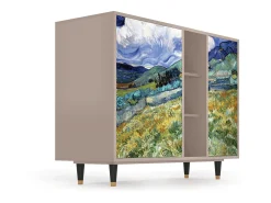 Aparador - 125x98x48 cm - BS2 - Landscape, Latte