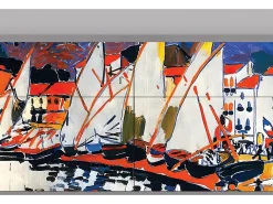 Aparador - 115x85x48 cm - BS4 - Le Séchage des voiles , Gris