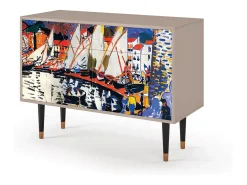 Aparador - 115x85x48 cm - BS4 - Le Séchage des voiles , Latte
