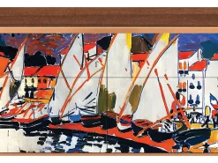Aparador - 115x85x48 cm - BS4 - Le Séchage des voiles , Nogal