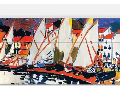 Aparador - 115x85x48 cm - BS4 - Le Séchage des voiles , Blanco