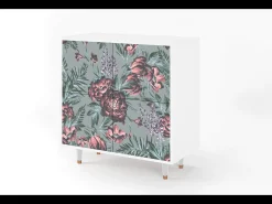 Aparador - 94x96x48 cm - BS3 - Light Peonies, Blanco