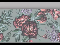 Aparador - 115x85x48 cm - BS4 - Light Peonies, Gris