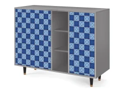 Aparador - 125x98x48 cm - BS2 - Light Path, Gris
