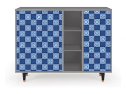 Aparador - 125x98x48 cm - BS2 - Light Path, Gris