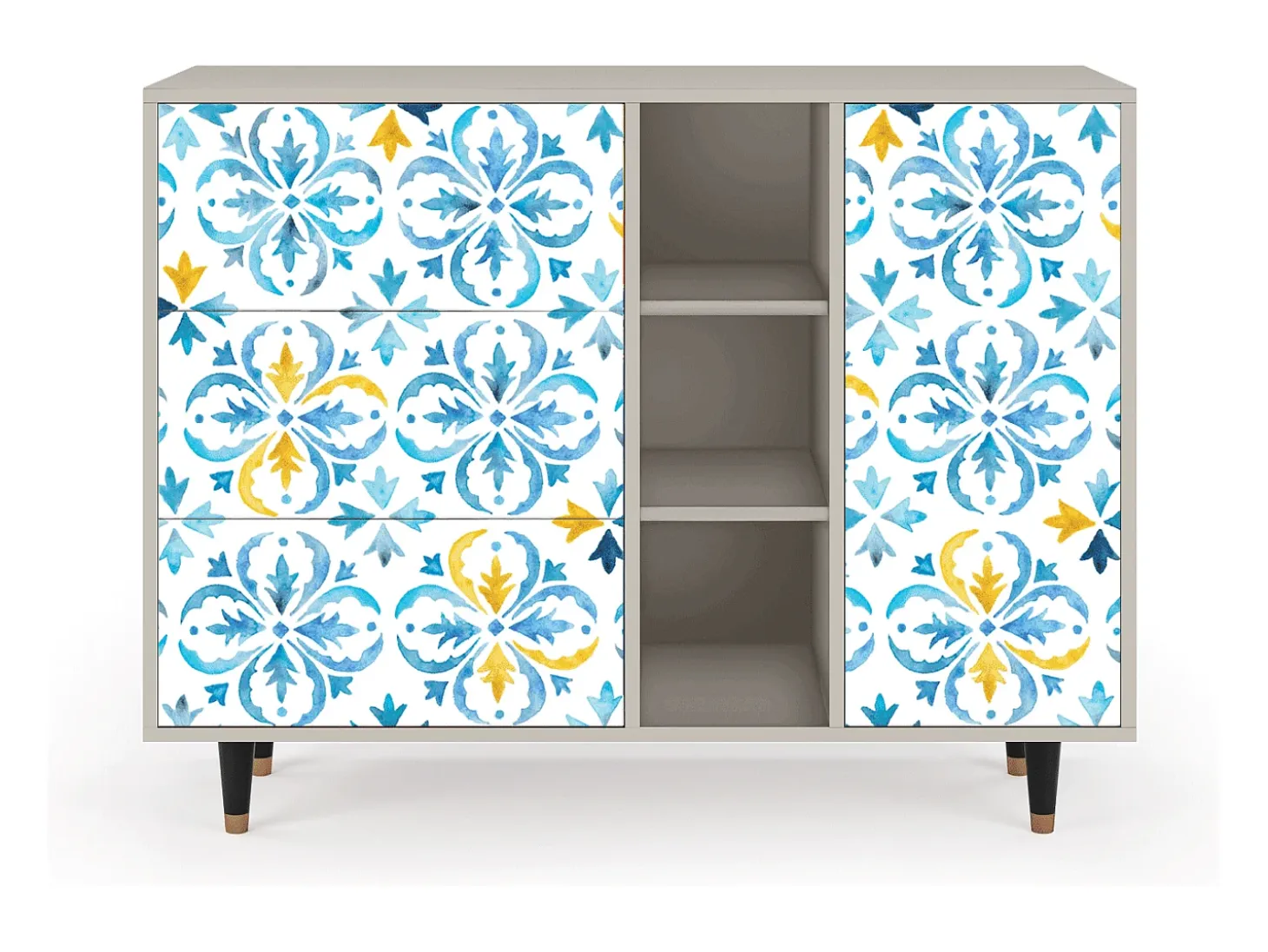 Aparador - 125x98x48 cm - BS2 - Lisbon Flover, Arena