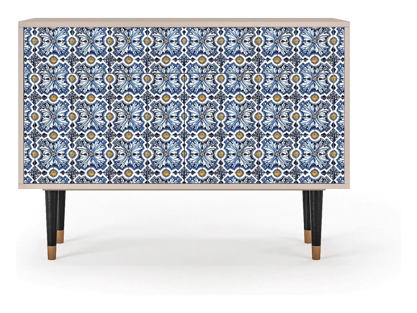 Aparador - 115x85x48 cm - BS4 - Lovely Cornflowers, Latte
