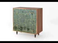 Aparador - 94x96x48 cm - BS3 - Magnificent Water Lily, Nogal