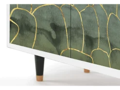 Aparador - 94x96x48 cm - BS3 - Magnificent Water Lily, Blanco
