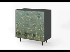 Aparador - 94x96x48 cm - BS3 - Magnificent Water Lily, Antracita