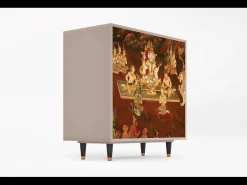 Aparador - 94x96x48 cm - BS3 - Malyavan, Latte