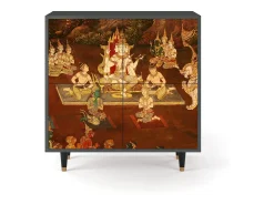 Aparador - 94x96x48 cm - BS3 - Malyavan, Antracita