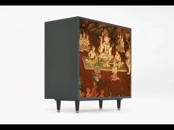 Aparador - 94x96x48 cm - BS3 - Malyavan, Antracita