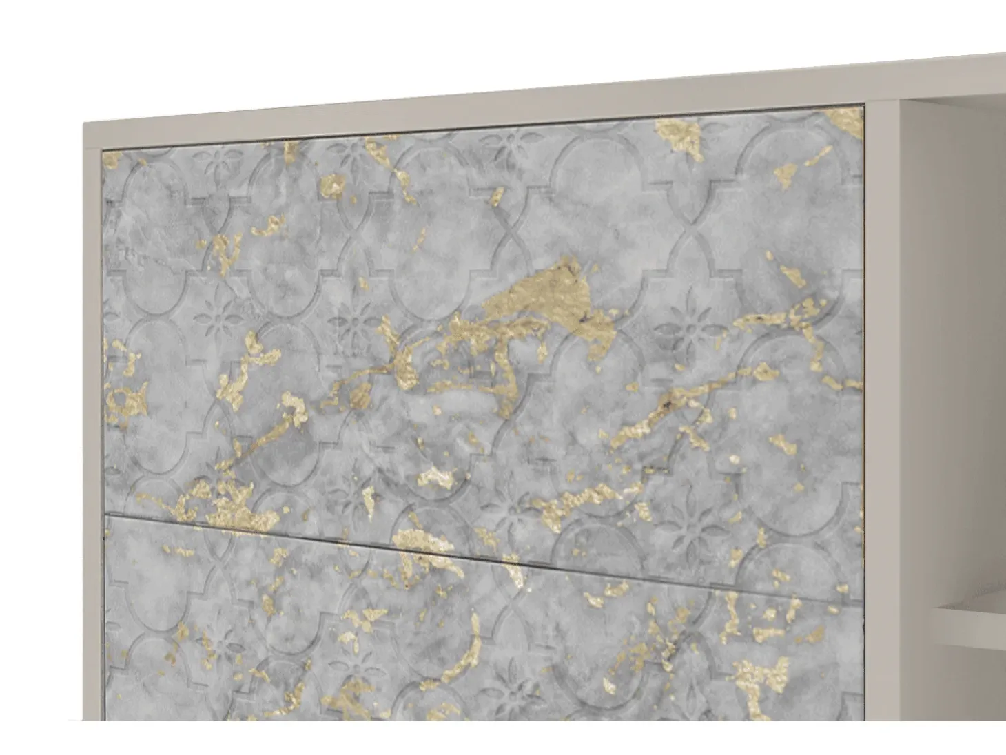 Aparador - 125x98x48 cm - BS2 - Mariana Trench, Arena
