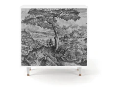 Aparador - 94x96x48 cm - BS3 - Milites Requiescentes, Blanco
