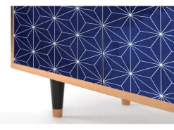Aparador - 94x96x48 cm - BS3 - Milky Way, Nogal