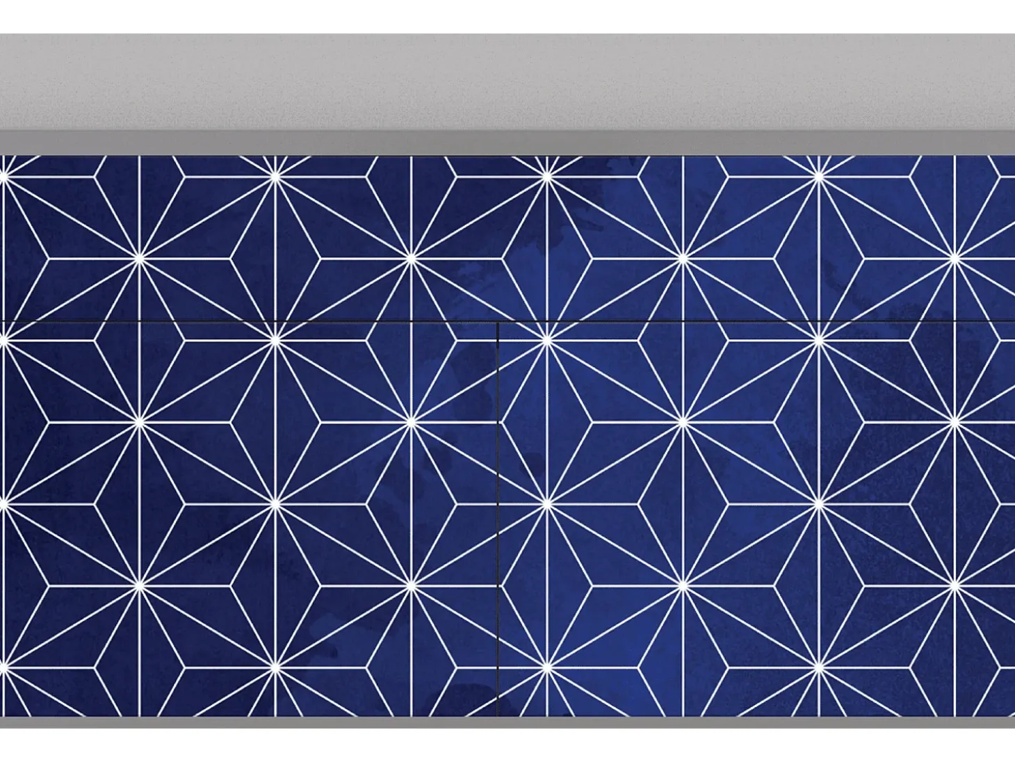 Aparador - 115x85x48 cm - BS4 - Milky Way, Gris