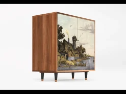 Aparador - 94x96x48 cm - BS3 - Mill along a River, Nogal