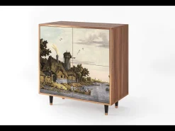 Aparador - 94x96x48 cm - BS3 - Mill along a River, Nogal