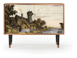 Aparador - 115x85x48 cm - BS4 - Mill along a River, Nogal