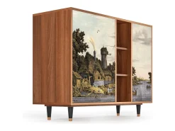 Aparador - 125x98x48 cm - BS2 - Mill along a River, Nogal