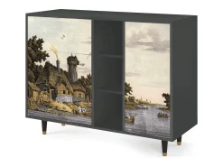 Aparador - 125x98x48 cm - BS2 - Mill along a River, Antracita