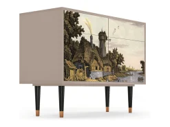 Aparador - 115x85x48 cm - BS4 - Mill along a River, Latte