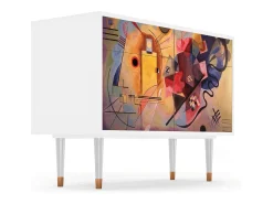 Aparador - 115x85x48 cm - BS4 - Modern Art, Blanco