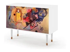 Aparador - 115x85x48 cm - BS4 - Modern Art, Blanco
