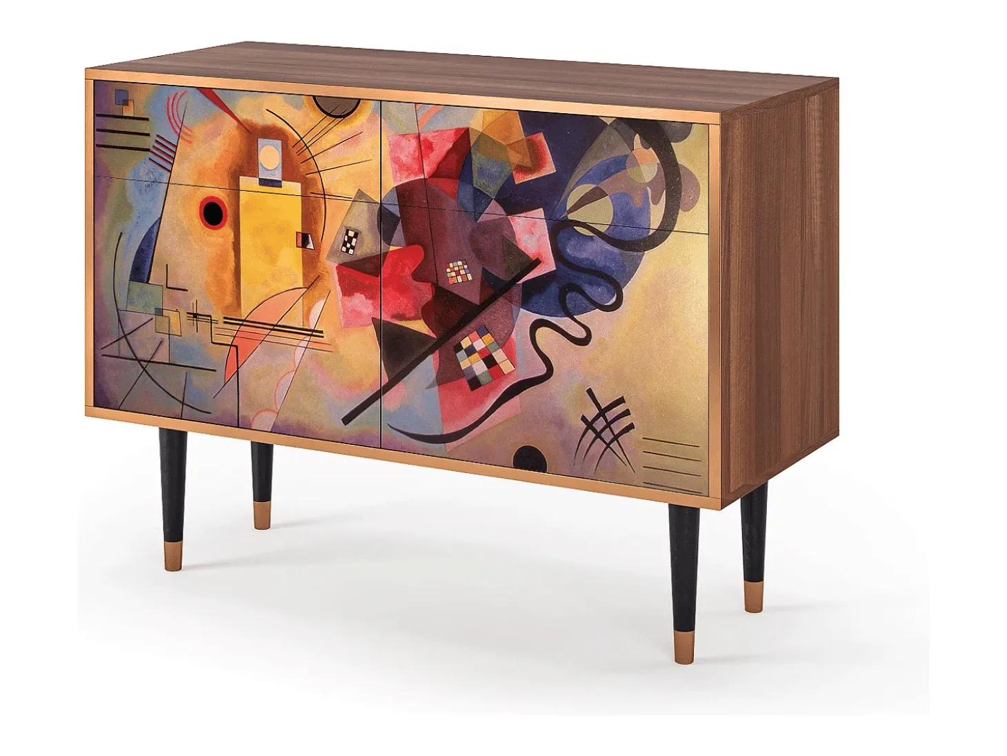 Aparador - 115x85x48 cm - BS4 - Modern Art, Nogal