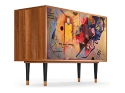 Aparador - 115x85x48 cm - BS4 - Modern Art, Nogal