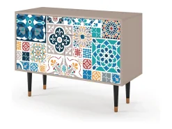 Aparador - 115x85x48 cm - BS4 - Moroccan Market, Latte