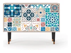 Aparador - 115x85x48 cm - BS4 - Moroccan Market, Latte