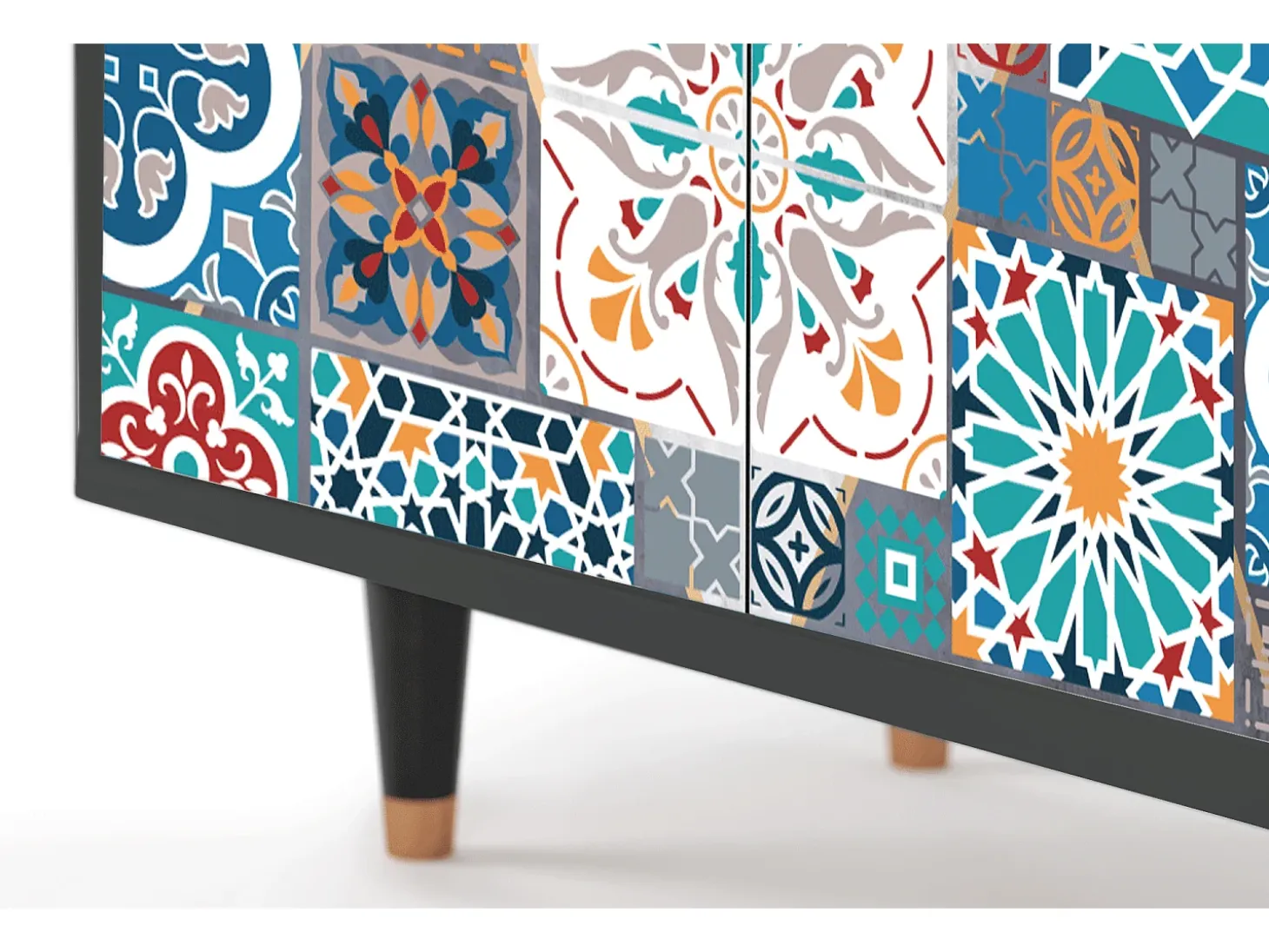 Aparador - 94x96x48 cm - BS3 - Moroccan Market, Antracita