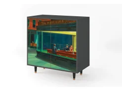 Aparador - 94x96x48 cm - BS3 - Nighthawks by Hopper, Antracita