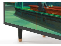 Aparador - 94x96x48 cm - BS3 - Nighthawks by Hopper, Antracita
