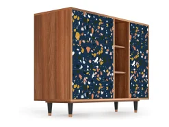 Aparador - 125x98x48 cm - BS2 - Night Sky Langhterns, Nogal
