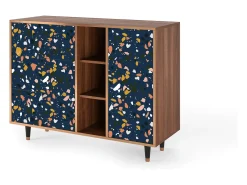 Aparador - 125x98x48 cm - BS2 - Night Sky Langhterns, Nogal