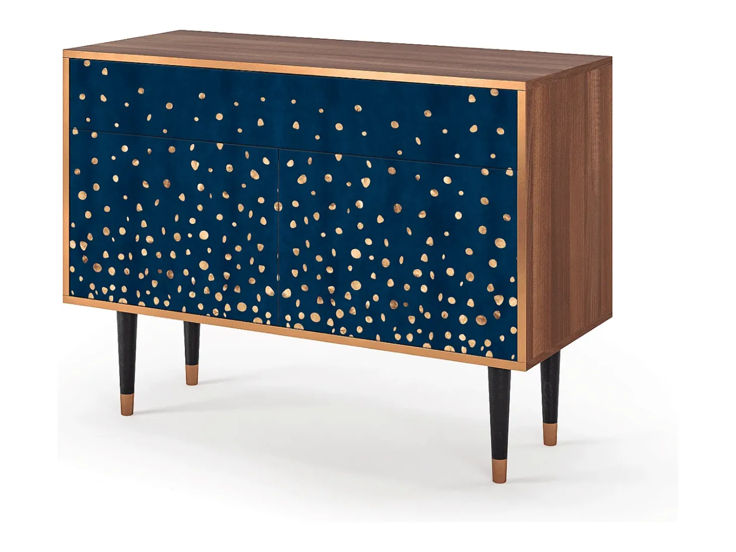 Aparador - 115x85x48 cm - BS4 - Night Skies, Nogal
