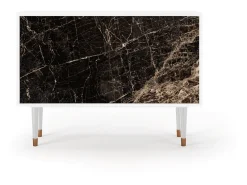 Aparador - 115x85x48 cm - BS4 - Night Abyss, Blanco