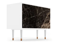 Aparador - 115x85x48 cm - BS4 - Night Abyss, Blanco