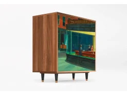 Aparador - 94x96x48 cm - BS3 - Nighthawks by Hopper, Nogal