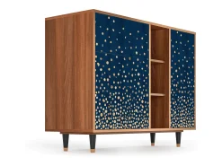 Aparador - 125x98x48 cm - BS2 - Night Skies, Nogal