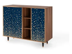 Aparador - 125x98x48 cm - BS2 - Night Skies, Nogal